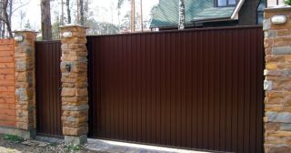 Купить откатные ворота консольные Славгород, цена от 2785 руб.