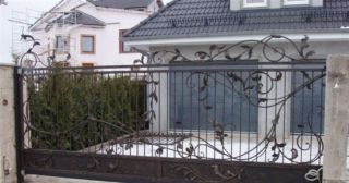 Купить откатные ворота кованые Славгород, цена от 2785 руб.