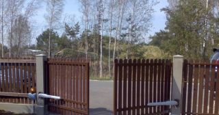 Купить распашные ворота из штакетника Славгород, цена от 2734 руб.