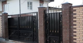 Купить распашные ворота кованные Славгород, цена от 4797 руб.