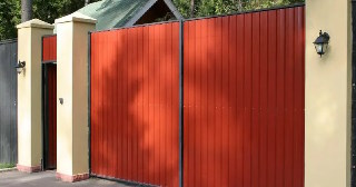 Купить ворота из профнастила Славгород, цена от 4075 руб.